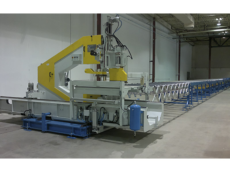 Bradbury Continuous Insulated Sandwich Panel Lines Cut Panel